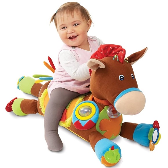 Melissa & Doug Giddy-Up and Play Horse
